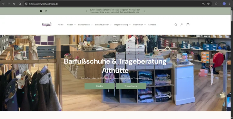 Neue Startseite emmyroohandmade