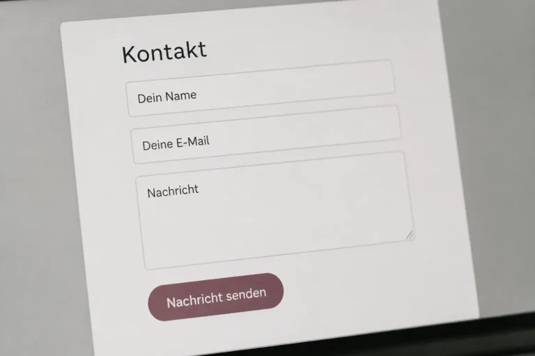 kontaktmöglichkeit website check