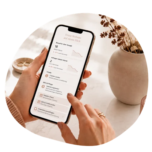website check Kontakt Anfrage Website Betreuung