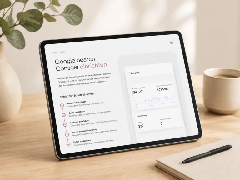 SearchConsole einrichten